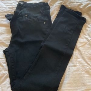 Black Paige Maternity Skinny Jeans 29